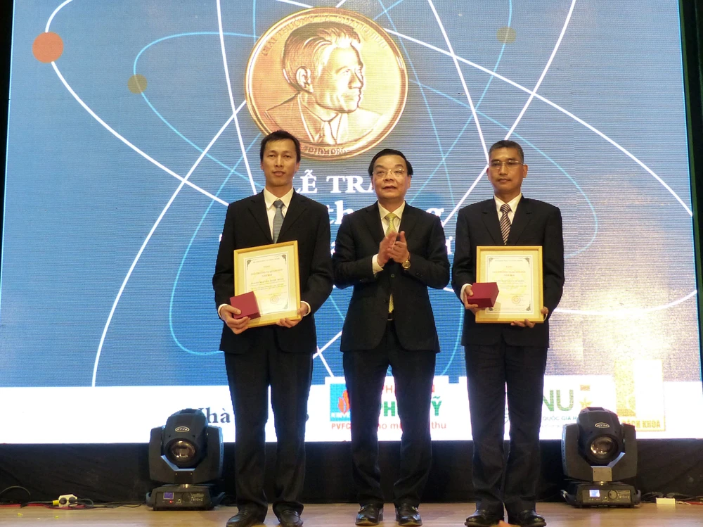 3 nhà khoa học đoạt Giải thưởng Tạ Quang Bửu 2016